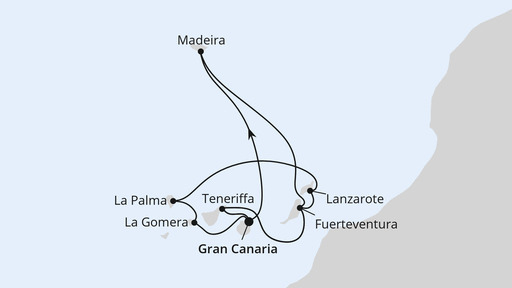 Grosse Kanaren Rundreise mit La Gomera und Madeira